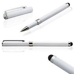 Tek Styz Pro Stylus + Pen Works For Samsung Galaxy K Zoom With Custom High Sensitivity Touch And Black Ink 3 Pack-silver