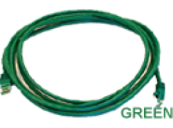 Rct - CAT6 Patch Cord Fly Leads 2M Green