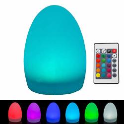 Topadorn LED Ball Night Light Mood Globe Lamp With Remote 16 Rgb Color Changing & 4 Modes Glowing Ball Night Light USB Rechargeable Multi-function Ambient Light