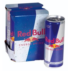 RED BULL - Energy Drink Cans 4 X 250ML