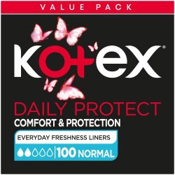 Kotex Pantyliners Value Pack Normal 100