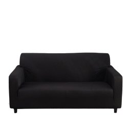 Nu Dekor - Elastic Couch Cover Set 3-2-1 - Black