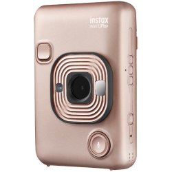 Instax MINI Liplay Hybrid Instant Camera Blush Gold