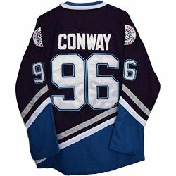 Conway #96 The Mighty Ducks Movie Ice Hockey Jersey for Men S-4XL 
