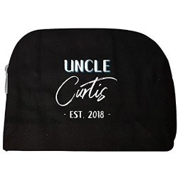 Uncle Curtis Est. 2018 New Baby Gift Announcement - Cosmetic Case