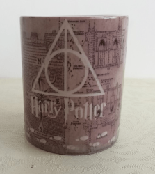 Harry Potter Marauder's Map Cup - Deathly Hallows Symbol Heat Reveal Cup