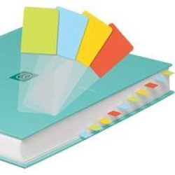 MINI Index Tabs 12X10MM Pack Of 80 Assorted Colours