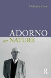 Adorno on Nature Paperback