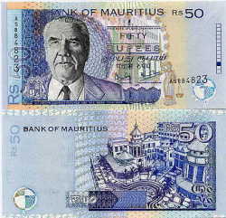 Do Not Pay - Mauritius 50 Rup 2006 Unc P-50
