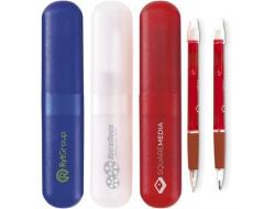 P-pod Pen And Pencil Set - One-size Red