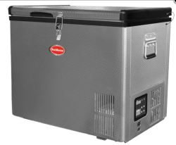 Snomaster 40L Portable Fridge & Freezer - Stainless Steel