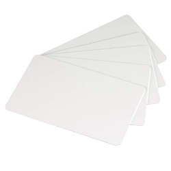 Premium White Blank Plastic CR80 30 Mil Pvc Cards For Id Badge Printers 500 Pack