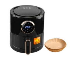 Haeger 4.8L Oil-free Air Fryer HG-5295-2000W With 50 Pack Disposable Liner