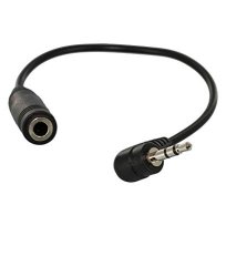 2.5MM Male To 3.5MM Female M f Headset Headphone Stereo Adapter