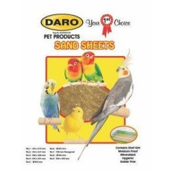 Bird Cage Sand Sheets - 3 - 406X266MM