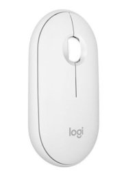 Logitech Pebble Mouse 2 M350S - Tonal White
