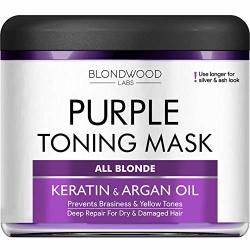 Purple Hair Mask Remove Yellow Overtones For Blonde Hair