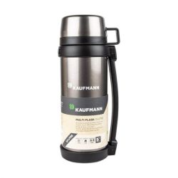 Kaufmann - Flask & Handle - Stainless Steel - Grey - 1.5 Litre - 2 Pack