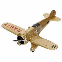 Hallmark Keepsake Christmas Ornament 2019 Year Dated Sky's The Limit 44 Airplane Wedell Williams Model 4423