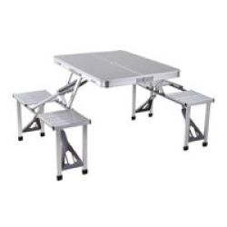 foldable picnic table and chairs
