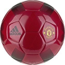 Adidas English Premiership Manchester United Fc Soccer Ball Red 5