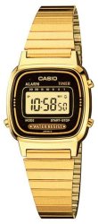 Casio Digital Gold Bracelet Watch Gold