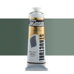 Matisse Structure Acrylic Paint 75M Tube Mars Grey