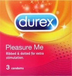 Durex Pleasure Me Condoms 3 Pack