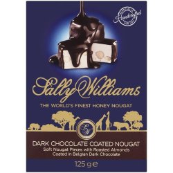Sally Williams Nougat Dark Chocolate 125G