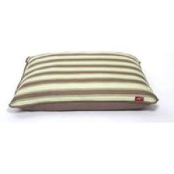 Wagworld - Interior Futon Green Stripe Dog Bed - Huge