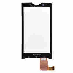 Touch BLACK Screen Digitizer Front Glass Lens Part For Sony Ericsson Xperia X10 Mobile Phone Repair Parts Replacement