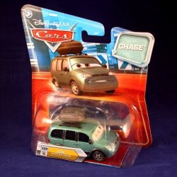 Van With Stickers 124 W Lenticular Eyes Disney Pixar Cars 1:55 Scale Die-cast Vehicle