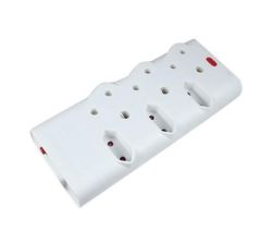 3X16A + 3X2 Pin Euro Multiplug With Overload