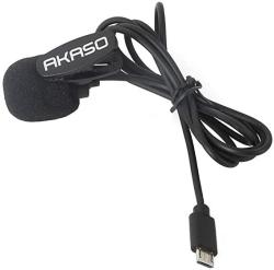 Akaso V50X External Microphone For Akaso V50X And Dragon Touch Vista 5 Action Camera Only