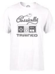 Retro Nes Classically Trained Mens White T-Shirt XL