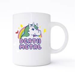 Death Metal Unicorn Mug
