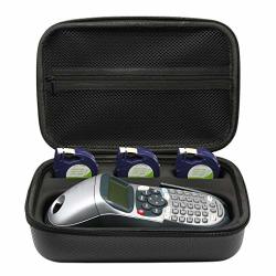 Surdarx Storage Box Carrying Case For Dymo Letratag LT-100H Handheld Label Maker Fit For 3-6 Extra Tapes Inside But Not Included Tape