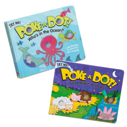 Poke-a-dot Books - Goodnight Animals & Oceans Pack Of 2
