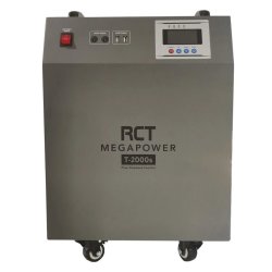 RCT Megapower MP-T2000S 2KVA 2KW 24V Inverter Trolley With 2 X 100AH Batteries