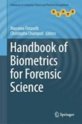 Handbook Of Biometrics For Forensic Science Hardcover