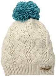 Columbia Baby Girls' Big Kids In-bounds Beanie Chalk Pacific Rim One Size