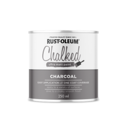Decorative Chalk Paint Brush Matt Charcoal 250ML