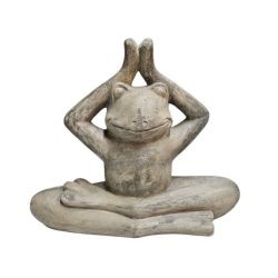 Grc Frog Yoga Pose Home Decor Sotran Dekorativ
