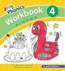 Jolly Phonics Workbook 4 - In Print Letters American English Edition Paperback