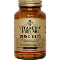 Solgar Vitamin C 1000MG With Rose Hips 100S