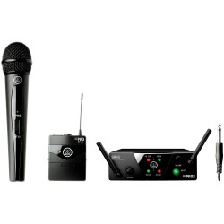 Akg Wms 40 Mini2 Vocal instrument Wireless Microphone Set With D8000m Handheld