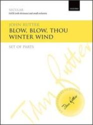 Blow Blow Thou Winter Wind - Set Of Parts Sheet Music