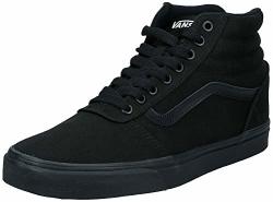Vans Men's Hi-top Trainers Sneaker Black Black 186 15