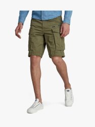 Rovic Zip Relaxed Green Shorts