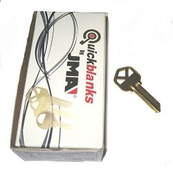 KW1 Kwikset Brass Key Blanks Box 50 By Jma